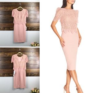 Dress The Population Kenna Lace Popover Bodice